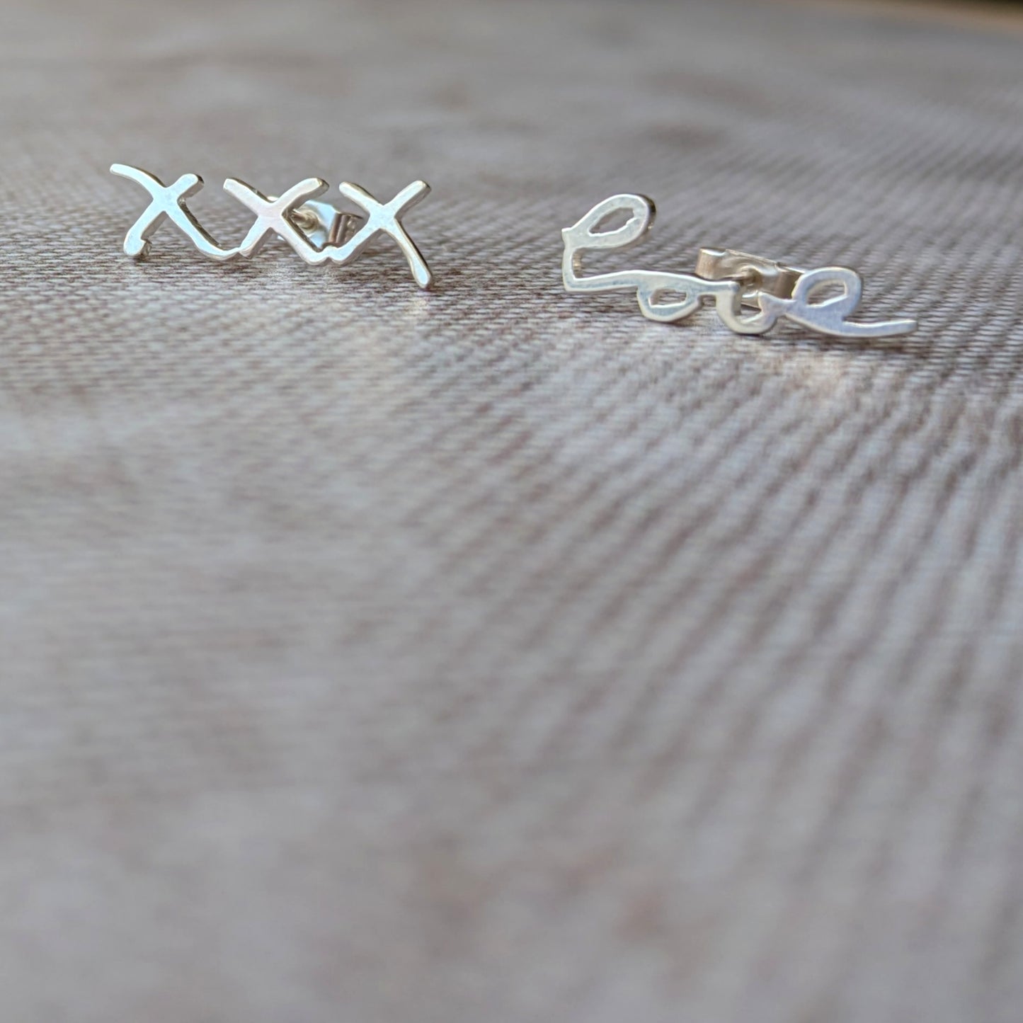 Memorial Handwriting Earrings