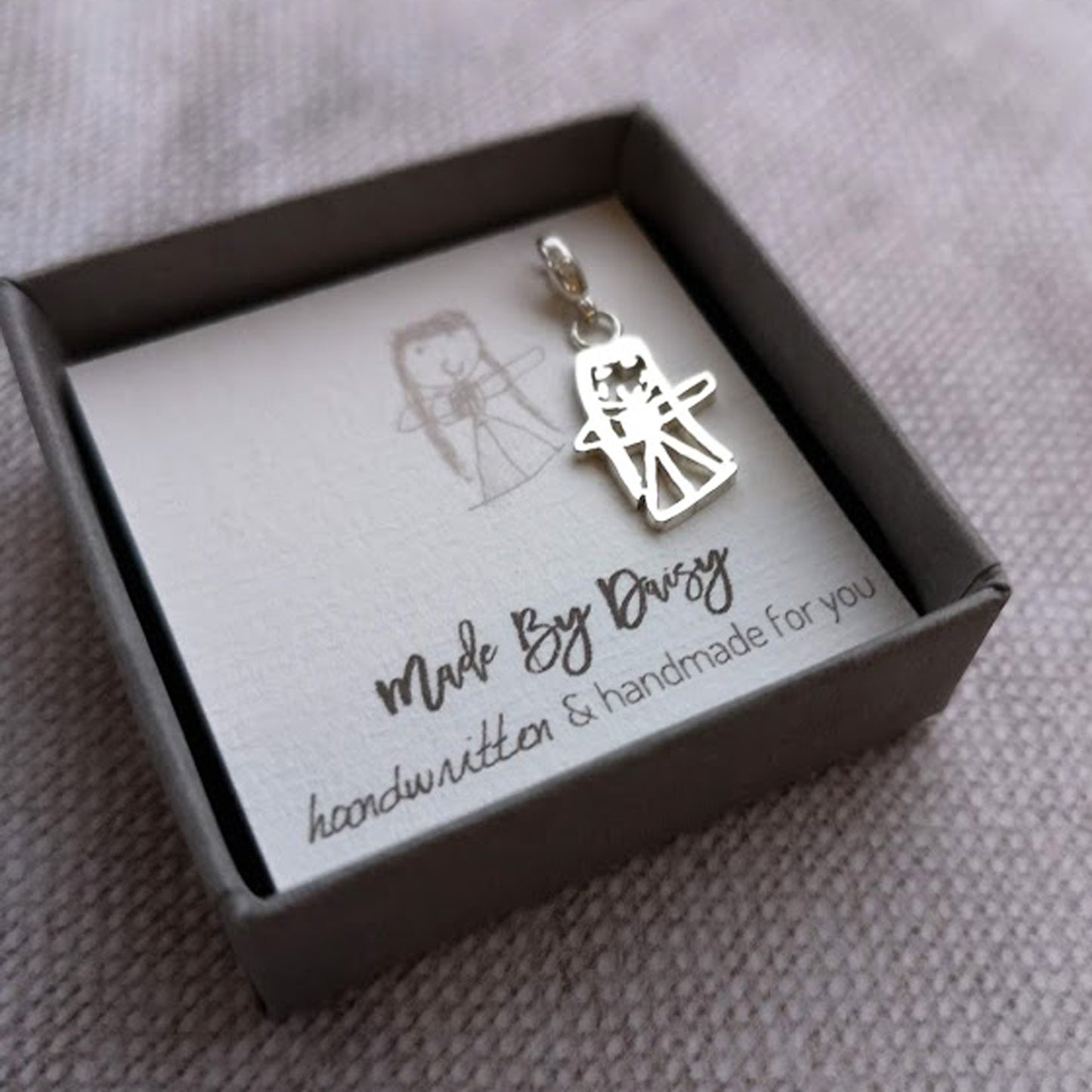 Kids Drawing Charm Bracelet