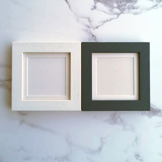 Framed Handwriting Memorial Keepsake in Sterling Silver