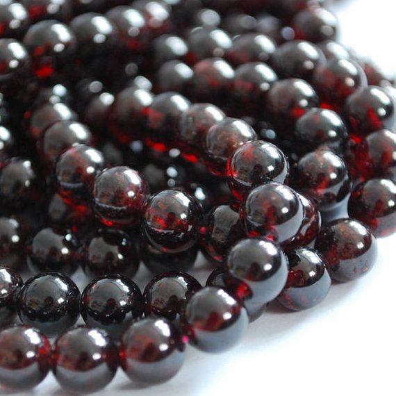 Garnet Handwriting Bracelet