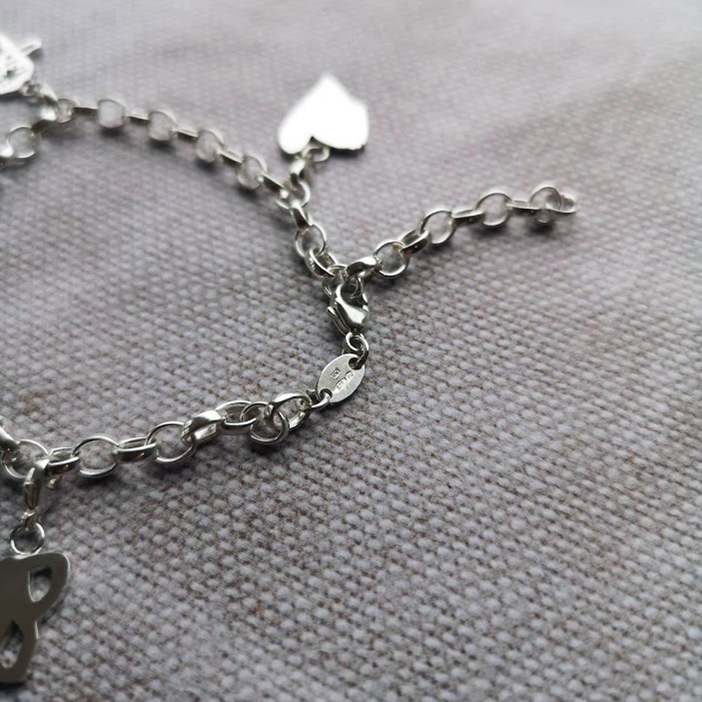 Kids artwork actual drawing charm bracelet