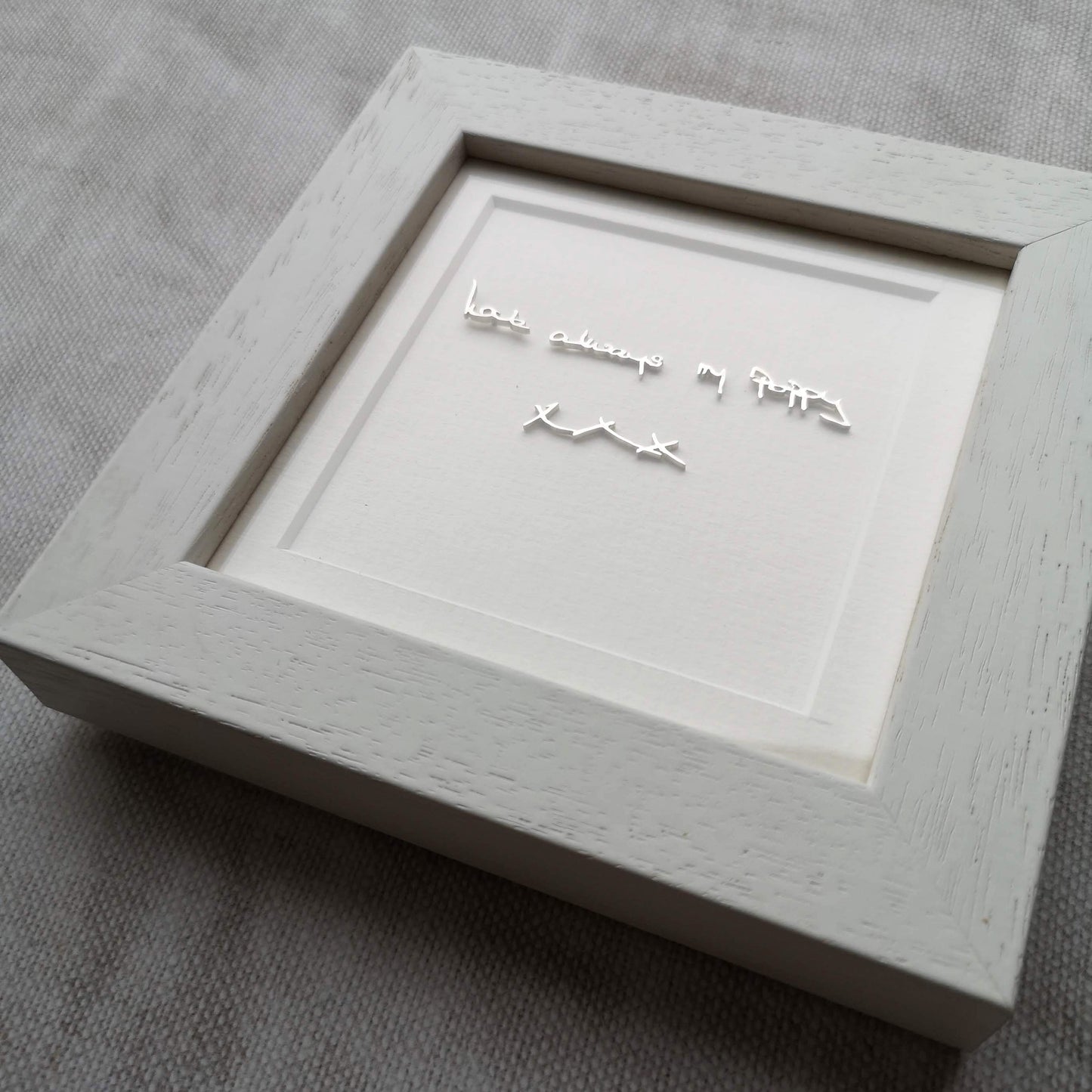 memorial keepsake handwriting gift
